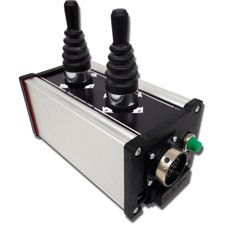 PANEL STERUJĄCY ROZDZIELACZA CETOP 2 JOYSTICKI 4P